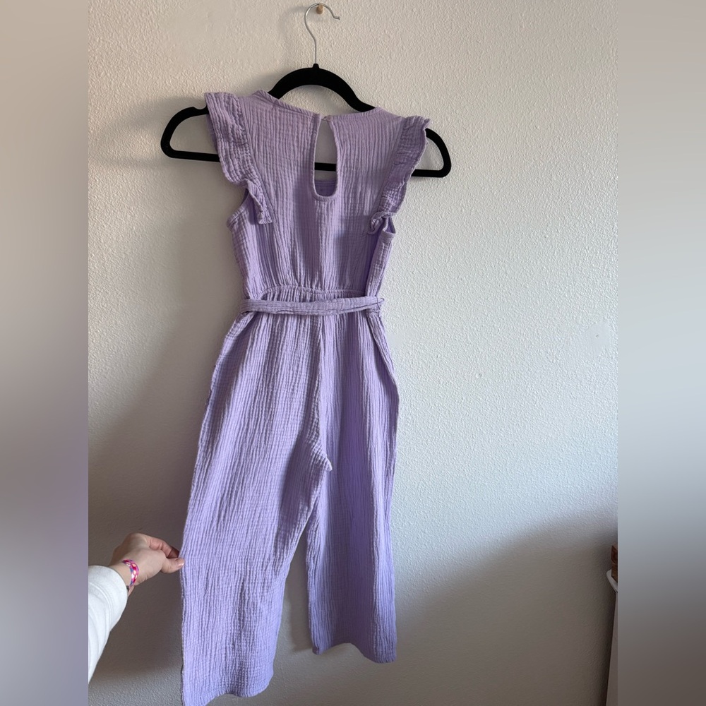 Purple Ruffled Kids Bodysuit - Picture 2 of 2